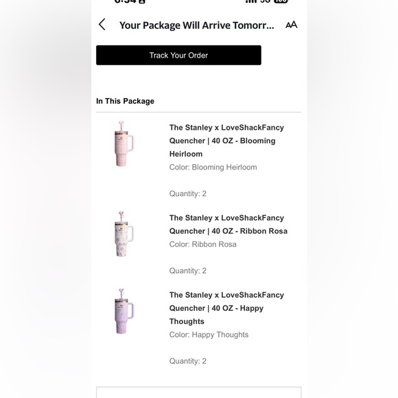 The Stanley x LoveShackFancy 40 oz Quencher - Picture 9 of 9